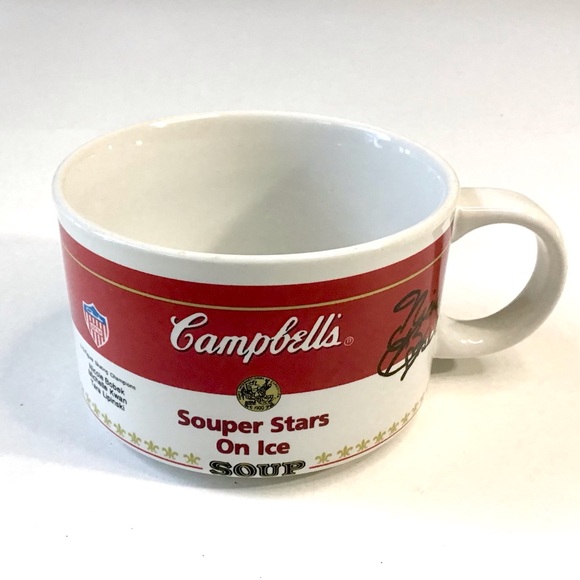 Vintage Campbells Soup Mug Cup Souper Stars On Ice U.S. Figure Skating Champions - Picture 1 of 12